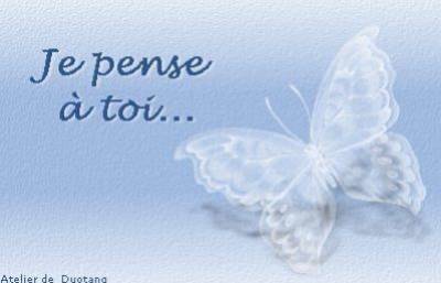 je pense a toi
